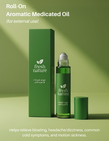 Fresh Nature Roll-On Aromatic Medicated Oil
