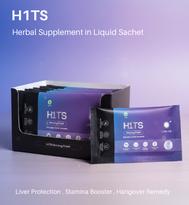 H1TS Herbal Supplement Liquid Sachet